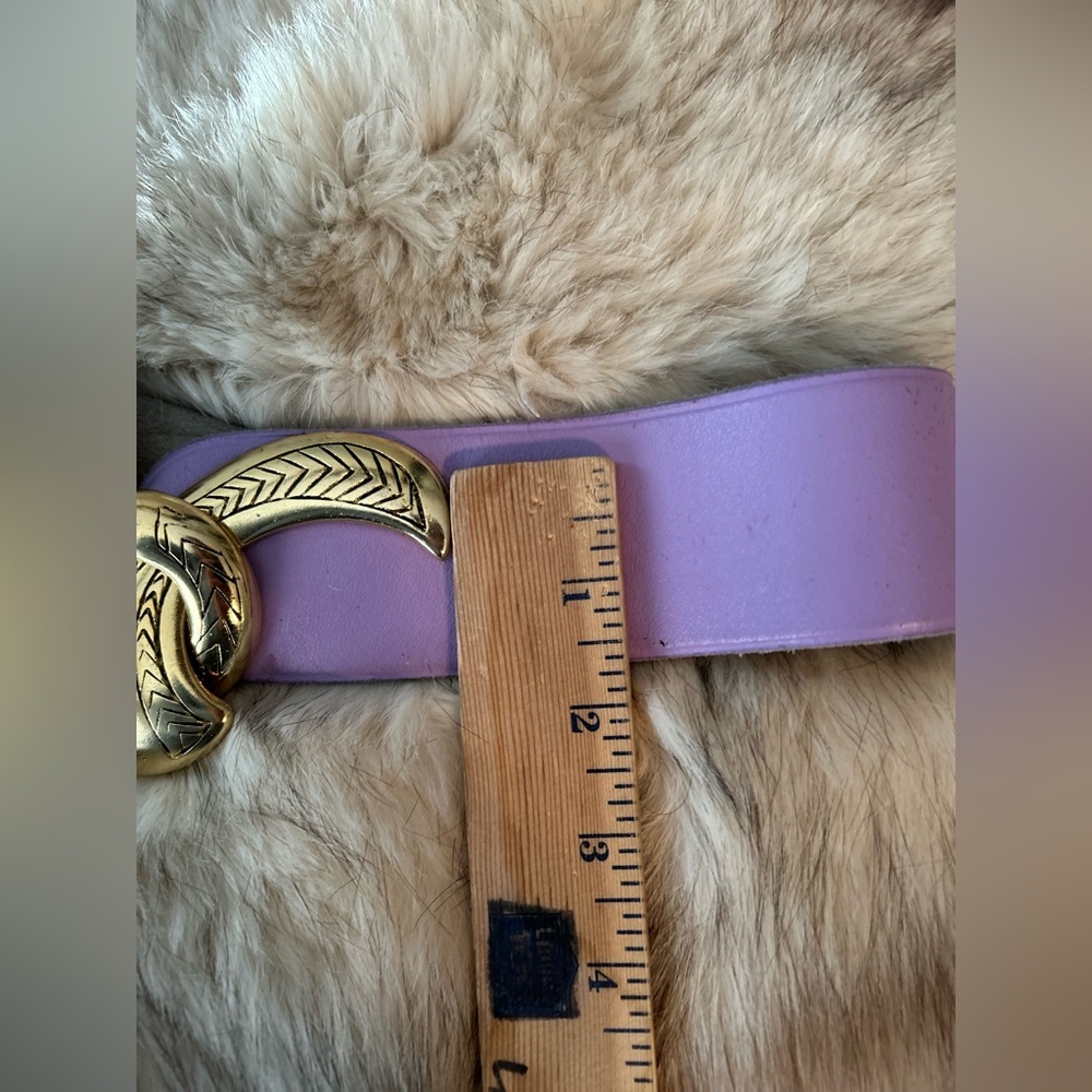 Vintage leather belt - Picture 10 of 14